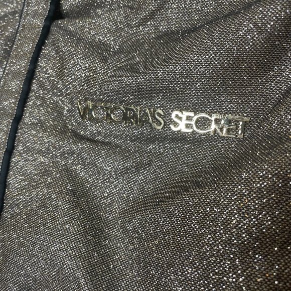 Victoria's Secret Glitter Gold Tote Bag - Picture 4 of 11